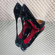 Christian Louboutin Hate 85 mm Pumps Patent calf leather Black - 3