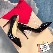 Christian Louboutin Hate 85 mm Pumps Patent calf leather Black - 4