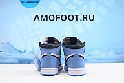 Air Jordan 1 Retro High White University Blue Black 555088-134 - 3