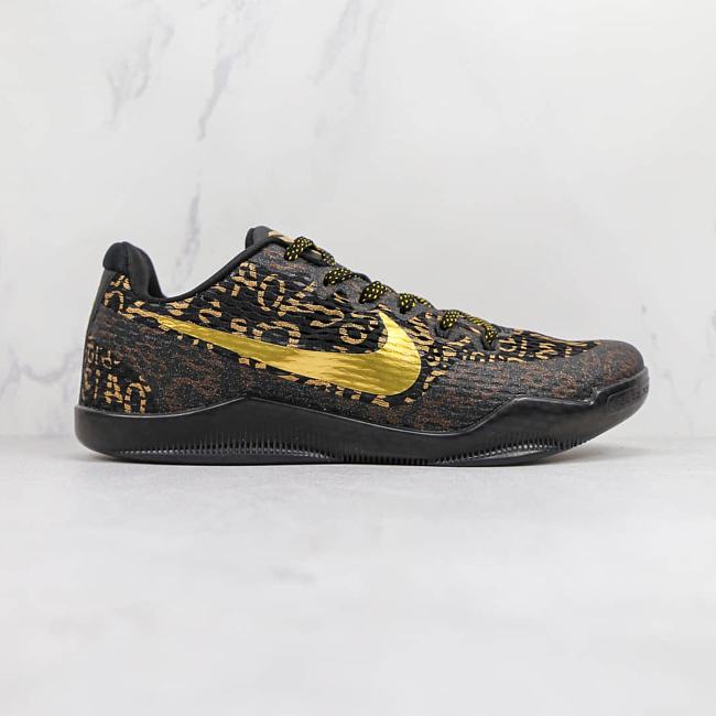 Nike Kobe 11 ID Mamba Day 'Black Blue Gold' 865773-991 - 1