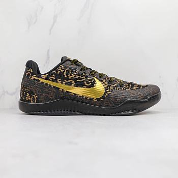 Nike Kobe 11 ID Mamba Day 'Black Blue Gold' 865773-991