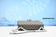 Gucci Dionysus Shoulder Bag Small GG Supreme Canvas Beige/Ebony 30cm - 2