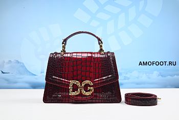 Dolce & Gabbana Amore Crocodile bag 27cm