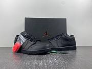 Air Jordan 1 Low Triple Black 553558-091 - 6
