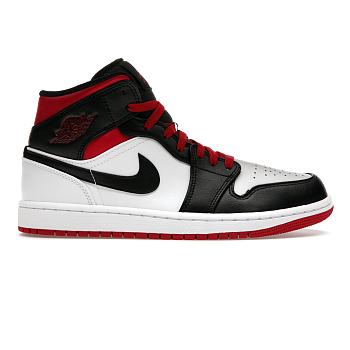 Air Jordan 1 Mid Gym Red Black Toe DQ8426-106