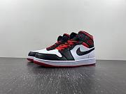 Air Jordan 1 Mid Gym Red Black Toe DQ8426-106 - 6
