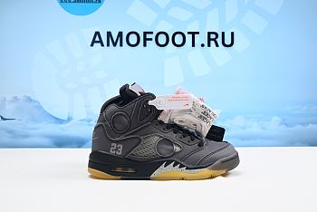 Air Jordan 5 Retro Off-White Black CT8480-001