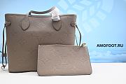 Louis Vuitton Neverfull Empreinte MM Turtledove 31 x 28 x 14 cm - 1