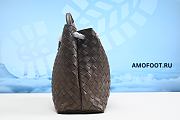 Bottega Veneta Taupe Andiamo Bag 32cm - 5