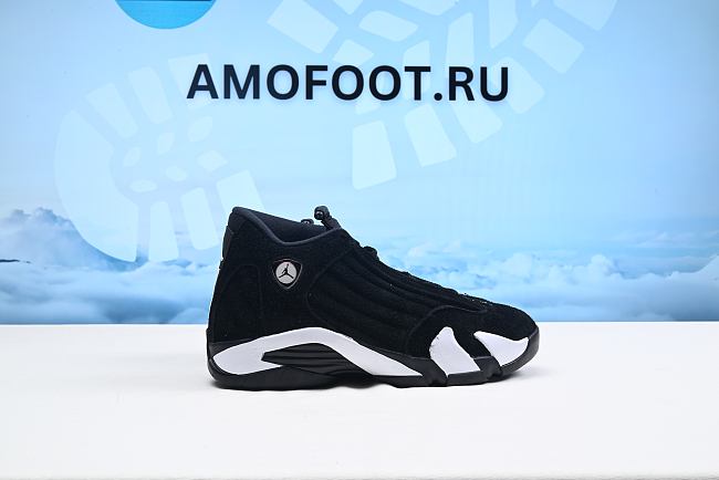 Air Jordan 14 Retro Black White 487471-016 - 1