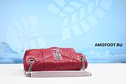 Saint Laurent Loulou Puffer Small Shoulder Bag in Red 29cm - 6