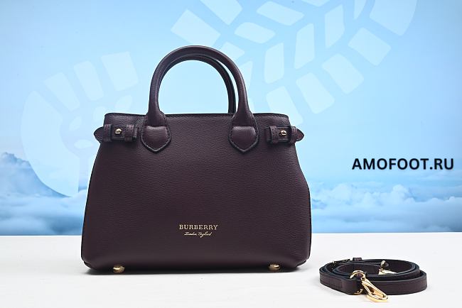 Burberry House Check Banner Small Tote Bag 27cm - 1