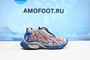 Balenciaga Runner Grey Blue Red Black 677403W3RB61264 - 1