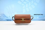 Celine Triomphe Shoulder Bag Tan 20cm - 1