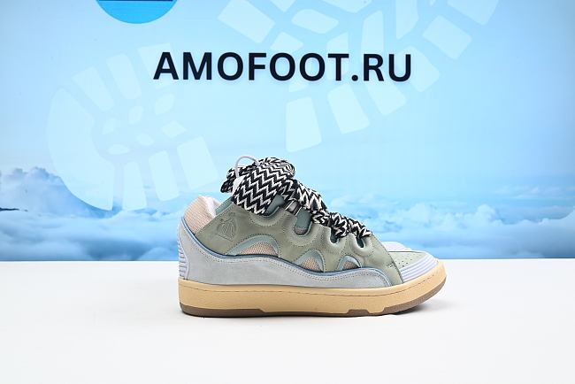 Lanvin Leather Curb Light Blue Gum (Women's) FW-SKDK02-DRAG-A2121 / FW-SKDK02-DRA2-A2121 - 1