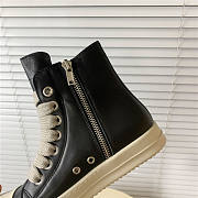 Rick Owens Fogachine High Black Milk RU02B2890 LPOW1 - 5