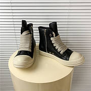 Rick Owens Fogachine High Black Milk RU02B2890 LPOW1 - 4