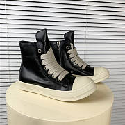 Rick Owens Fogachine High Black Milk RU02B2890 LPOW1 - 2
