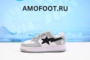 A Bathing Ape Bape Sta Low Grey Black 001FWH701002_WHT_A/1H70-191-002/1H70-291-002 - 3