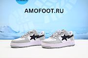 A Bathing Ape Bape Sta Low Grey Black 001FWH701002_WHT_A/1H70-191-002/1H70-291-002 - 2