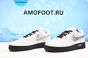 Nike Air Force 1 Louuis Vuitton Whire Black - 4