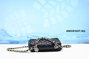 Chanel Quilted Mini Rectangular Flap With Charms Black Lambskin Gold Hardware 20cm - 5