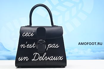 DELVAUX | Casual Style Calfskin 2WAY Plain Leather Party Style 28cm