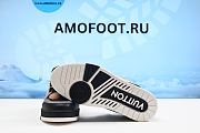 Louis Vuitton LV Trainer Black Grey White 1AAHS3 - 3