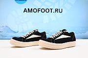 Rick Owens Strobe Vintage Low Black Suede RU01C4897-LVSLPO-911 - 2