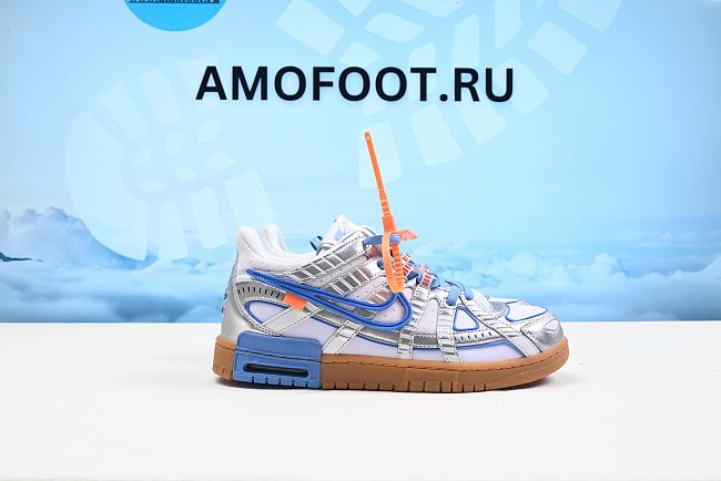 OFF-WHITE X NIKE AIR RUBBER DUNK “UNIVERSITY BLUE” CU6015-100 - 1