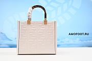 Fendi by Marc Jacobs Fendi Sunshine Small White Leather Shopper 25cm - 4