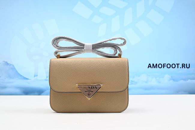 Prada Emblème Saffiano shoulder bag 22cm - 1