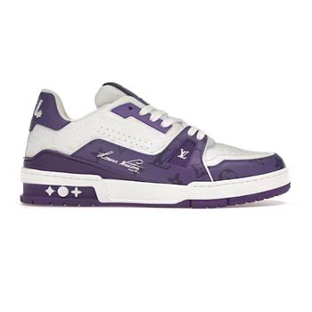 Louis Vuitton Trainer Purple Monogram 1AANHP