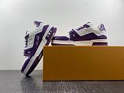 Louis Vuitton Trainer Purple Monogram 1AANHP - 4