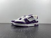 Louis Vuitton Trainer Purple Monogram 1AANHP - 3