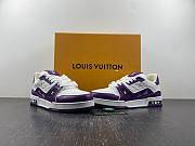 Louis Vuitton Trainer Purple Monogram 1AANHP - 2