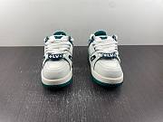 Louis Vuitton LV Trainer Maxi Sneaker White Green 1ACI0M - 2