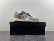 Air Jordan 1 Low SE Phantom Repaired Denim Swoosh FZ5042-041 - 5