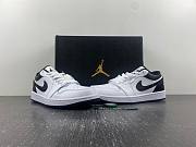 Air Jordan 1 Low White Black 553558-132 - 5
