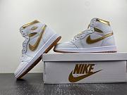 Air Jordan 1 Retro High OG Metallic Gold (Women's) FD2596-107 - 4