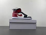 Air Jordan 1 Mid Gym Red Off Noir (Women's) BQ6472-160 - 5