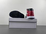 Air Jordan 1 Mid Gym Red Off Noir (Women's) BQ6472-160 - 4
