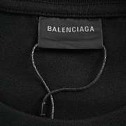 Balenciaga Paris Tropical T-shirt Medium Fit Black - 6