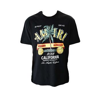 AMIRI Rum Label T-shirt Black