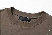 Luxury Polar style Pop fashion Street T-shirt Short sleeve monogram brown - 4
