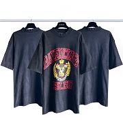 Balenciaga College Oversized T-shirt Black/Red/White - 5