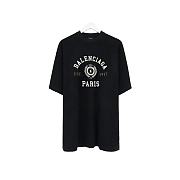 Balenciaga College 1917 T-Shirt Black/White - 1