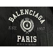 Balenciaga College 1917 T-Shirt Black/White - 4