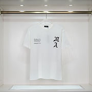 AMIRI x Wes Lang Checker Skull T-Shirt White - 1