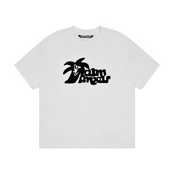 HUNTER CLASSIC T-SHIRT Palm Angels white color